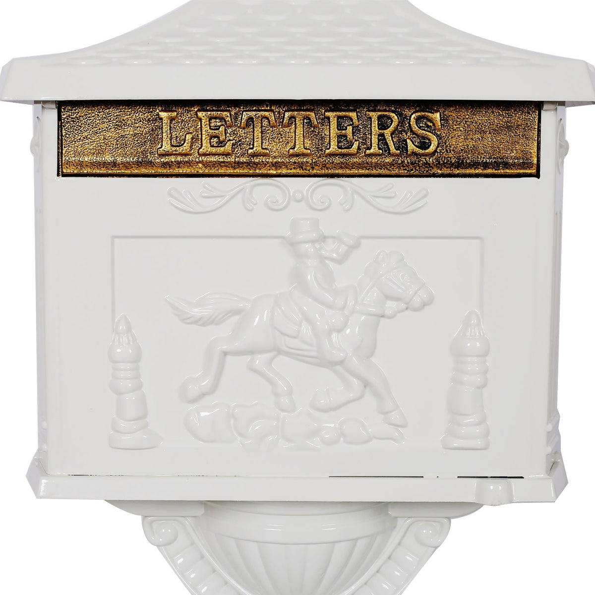 Cast Aluminum Mailbox – Durable Decorative Outdoor Mailbox