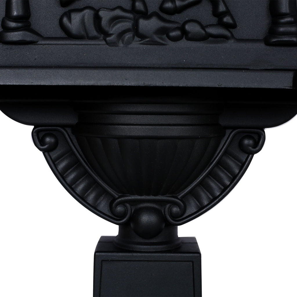 Cast Aluminum Mailbox – Durable Decorative Outdoor Mailbox