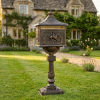 Cast Aluminum Mailbox – Durable Decorative Outdoor Mailbox