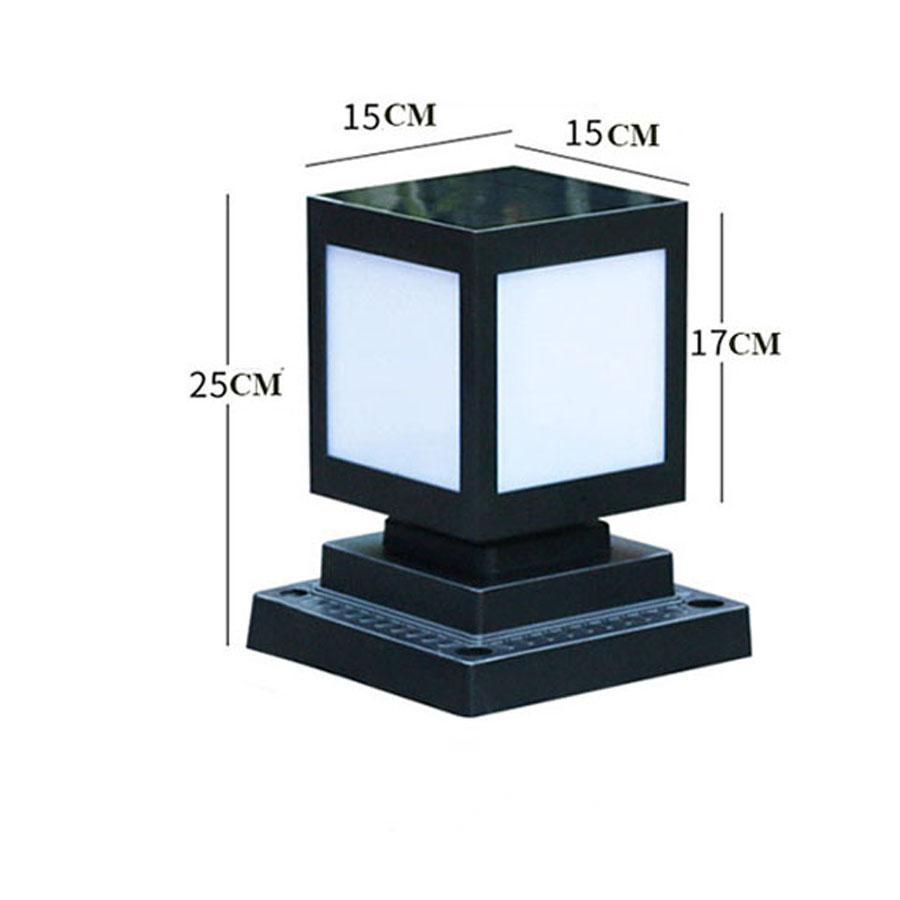 Solar Garden Light – LED Outdoor Decorative Light for Courtyards, Tables & Columns