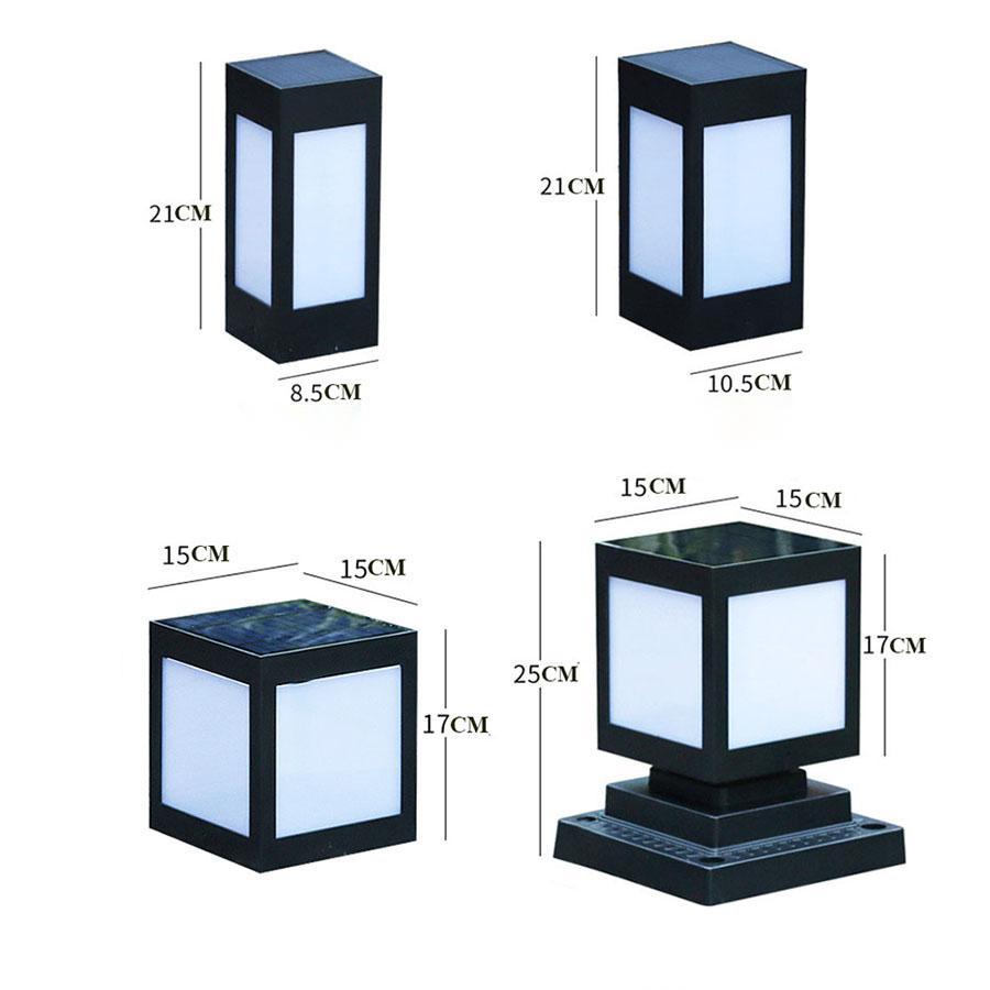 Solar Garden Light – LED Outdoor Decorative Light for Courtyards, Tables & Columns