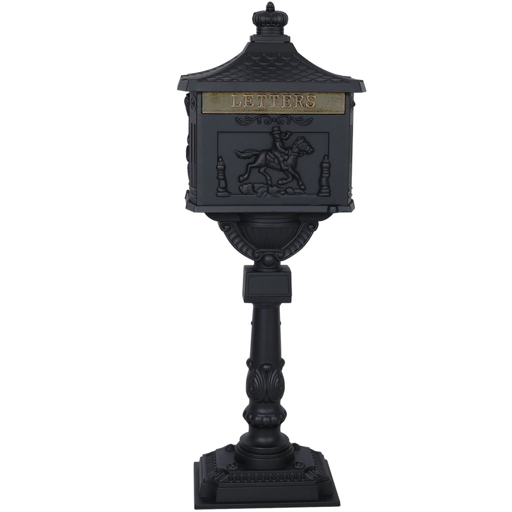 Cast Aluminum Mailbox – Durable Decorative Outdoor Mailbox