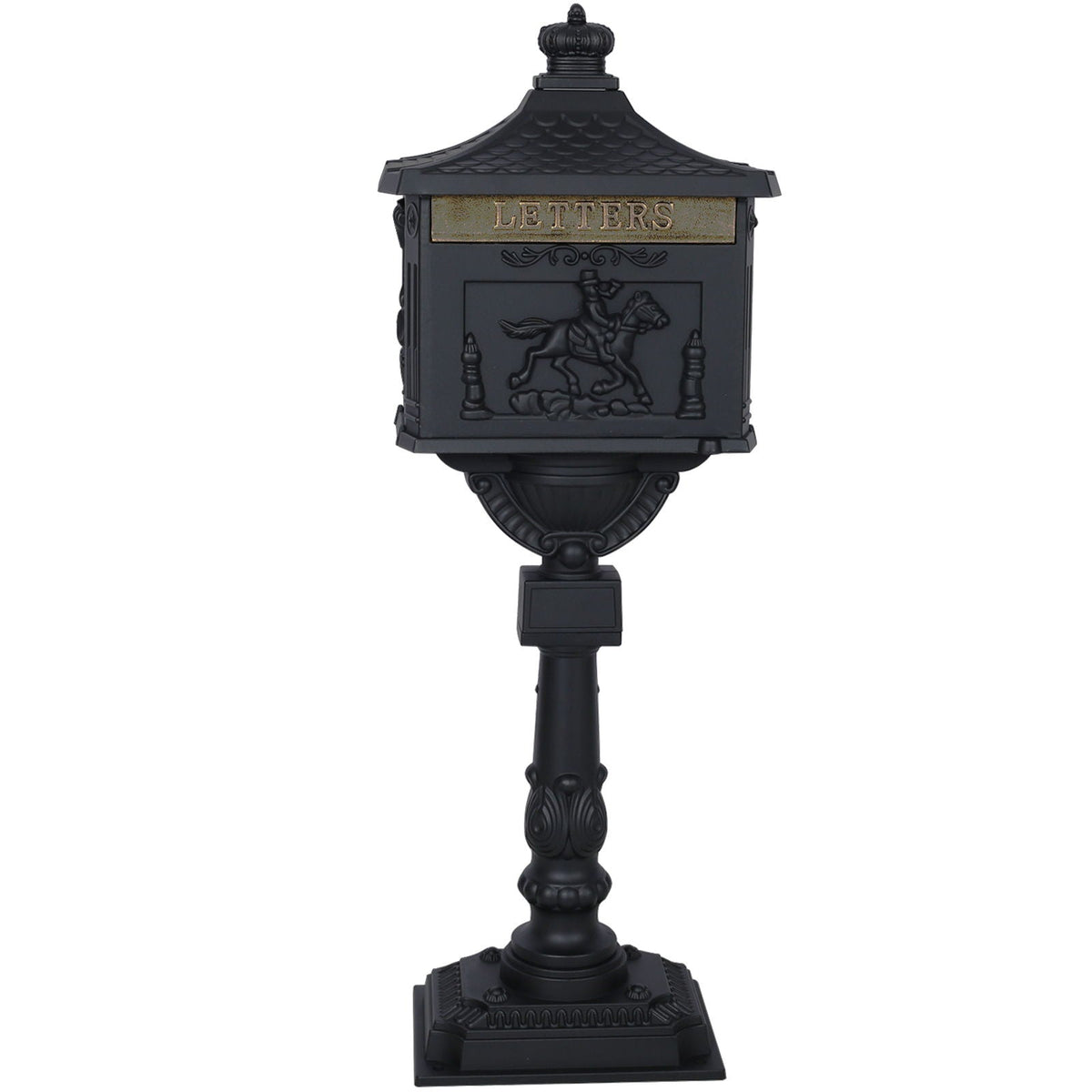 Cast Aluminum Mailbox – Durable Decorative Outdoor Mailbox