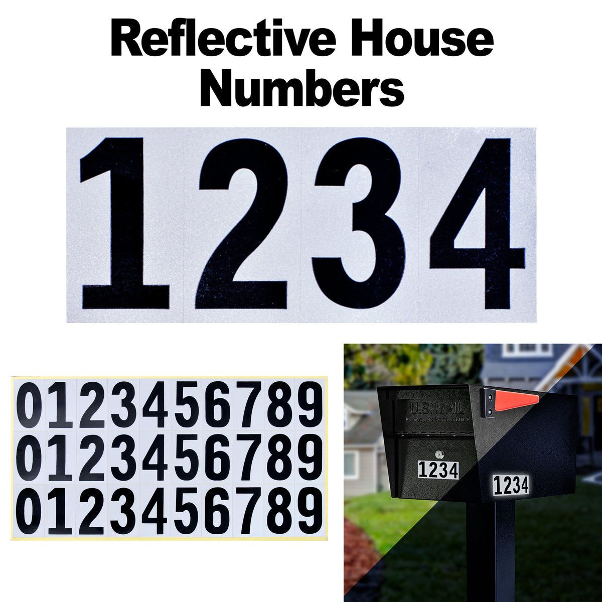 MailBoss Mail Manager® PRO – Locking Security Mailbox with House Numbers & Pull-Out Tray