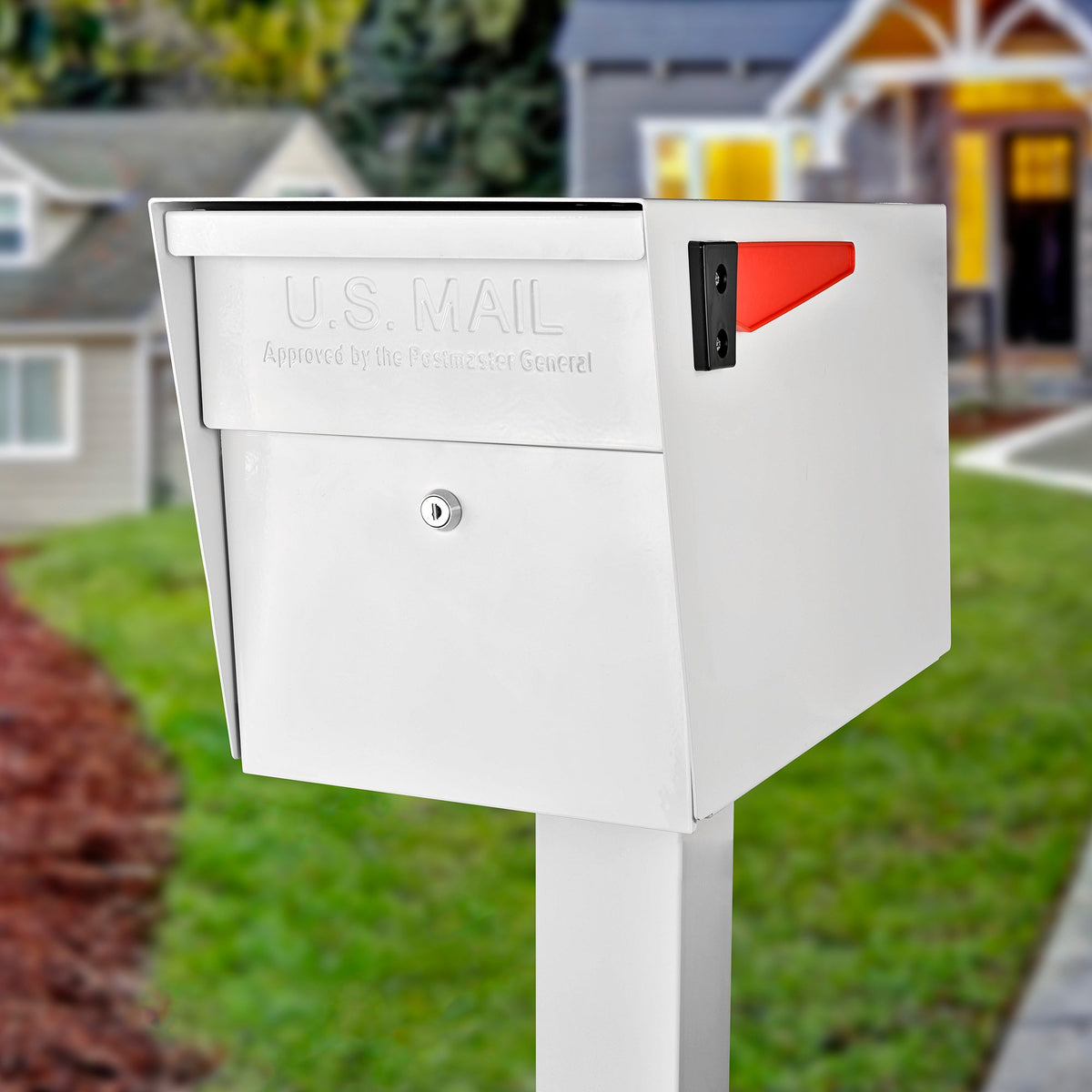 MailBoss® Curbside Security Mailbox – Locking Mailbox for Mail Theft Protection