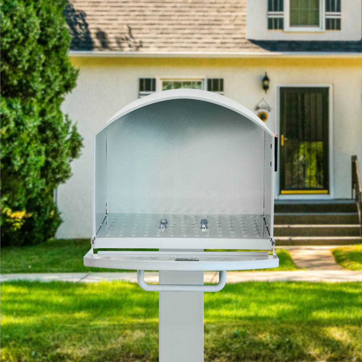 MailBoss Orca XL Non-Locking Mailbox – Extra-Large High-Capacity USPS-Approved Mailbox