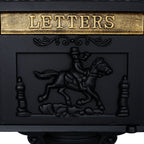 Cast Aluminum Mailbox – Durable Decorative Outdoor Mailbox