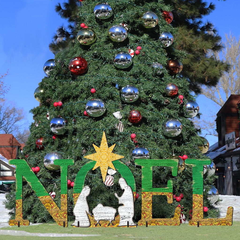 Noel Outdoor Nativity Set  by G. DeBrekht - Nativity Holiday Décor - 8121457F-S4L