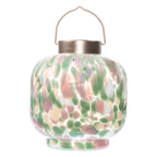 Cabin Solar Lantern 8" Handblown Glass