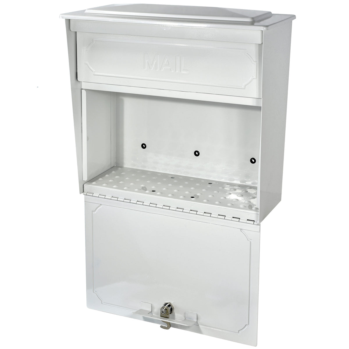 MailBoss Townhouse® Locking Wall-Mount Mailbox – High-Security Residential Mailbox