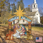 Nativity Holy Family Outdoor Yard Sign by G. DeBrekht - Nativity Holiday Décor - FS8114030