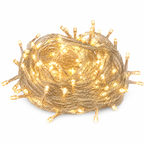Indoor/Outdoor 300 LED String Lights with Flexible Clear Wire