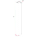 MailBoss 37-Inch Mounting Post for Residential Mailboxes