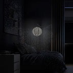 Stella Luxe Globe Chantilly Lace Porcelain LED Lantern (Battery Powered)