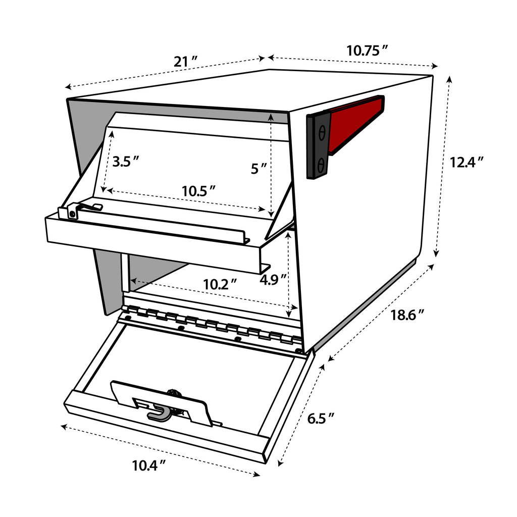 Mail Manager® Pro SS316 – 316 Stainless Steel