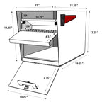 MailBoss® Curbside Security Mailbox – Locking Mailbox for Mail Theft Protection