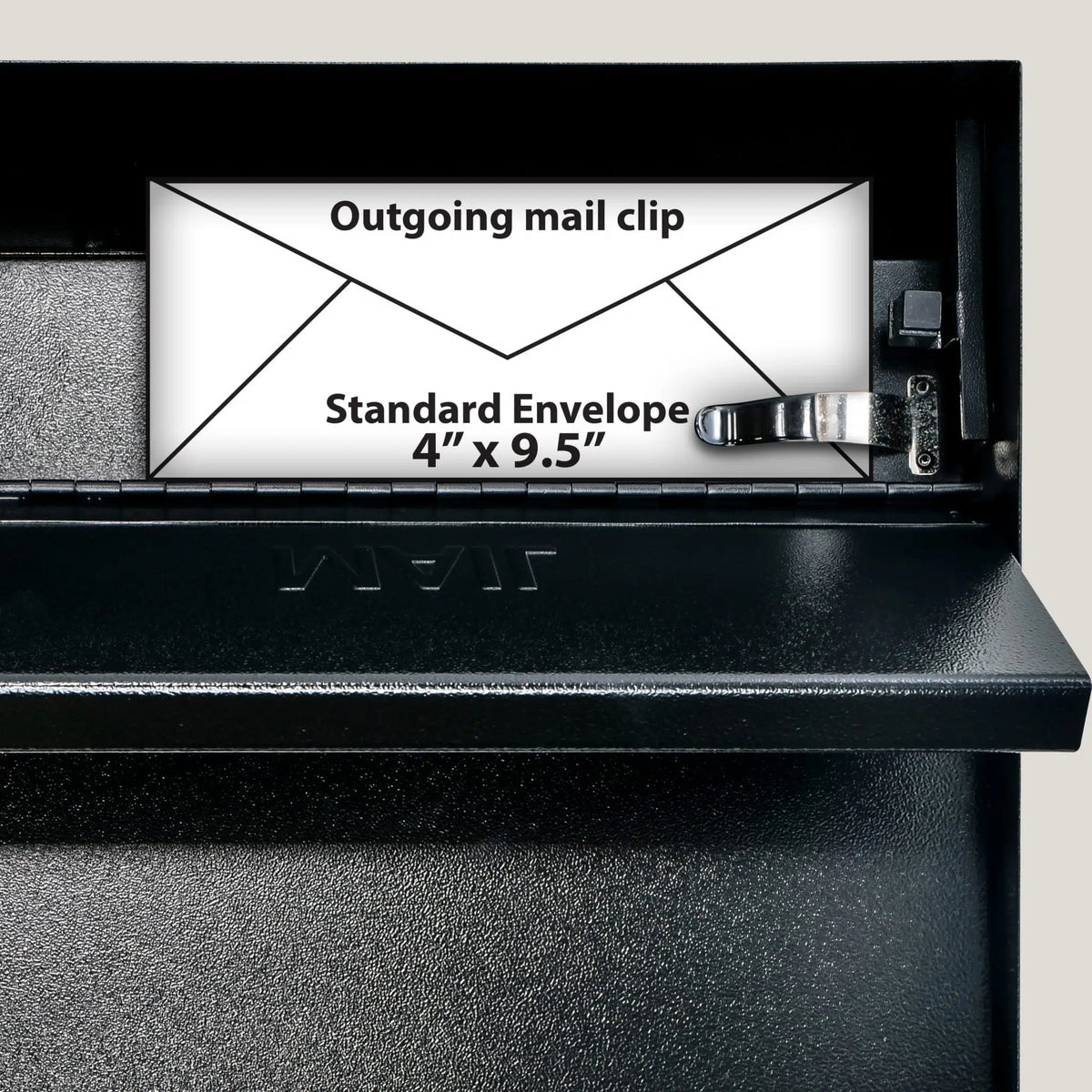 MailBoss Metro Locking Wall-Mount Mailbox – High-Security Contemporary Mailbox