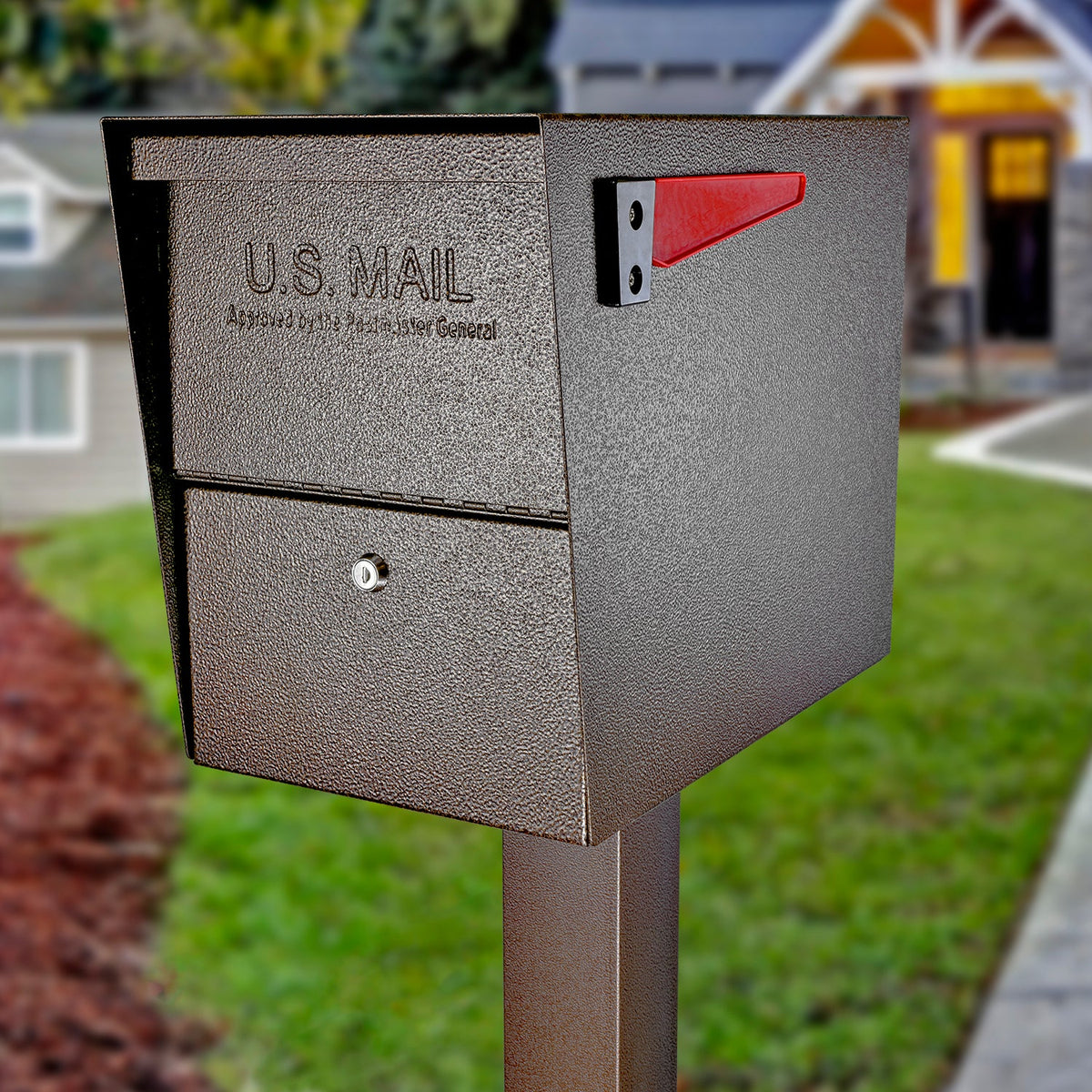 Package Master® Security Package Mailbox – Extra-Large Locking Mailbox for Mail & Small Packages