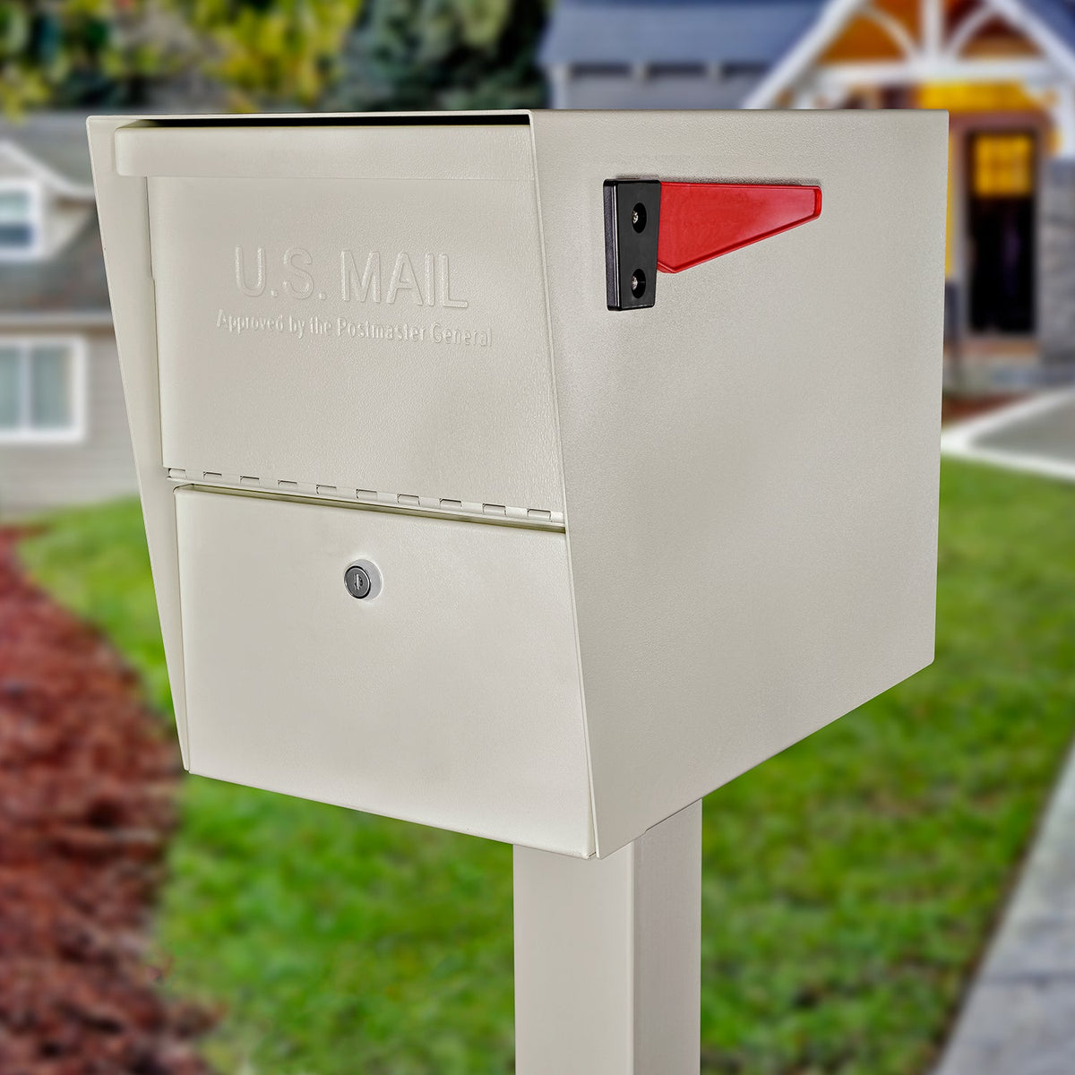Package Master® Security Package Mailbox – Extra-Large Locking Mailbox for Mail & Small Packages