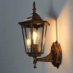 Retro Hexagon Outdoor Wall Light