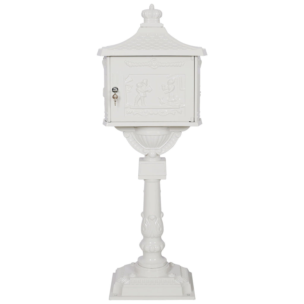 Cast Aluminum Mailbox – Durable Decorative Outdoor Mailbox