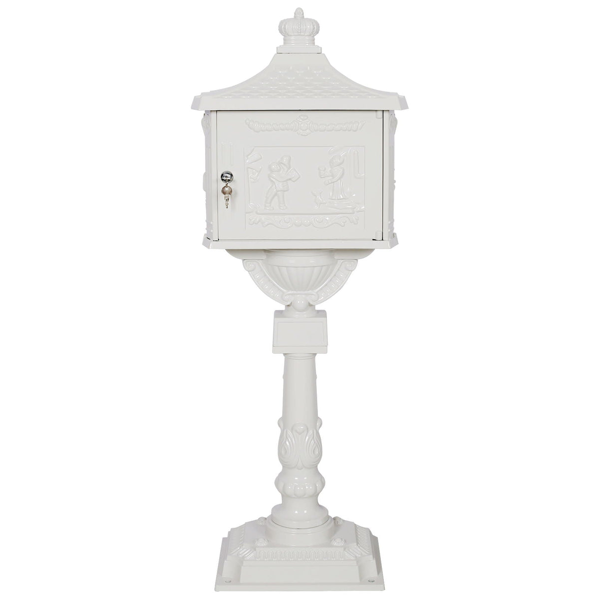 Cast Aluminum Mailbox – Durable Decorative Outdoor Mailbox