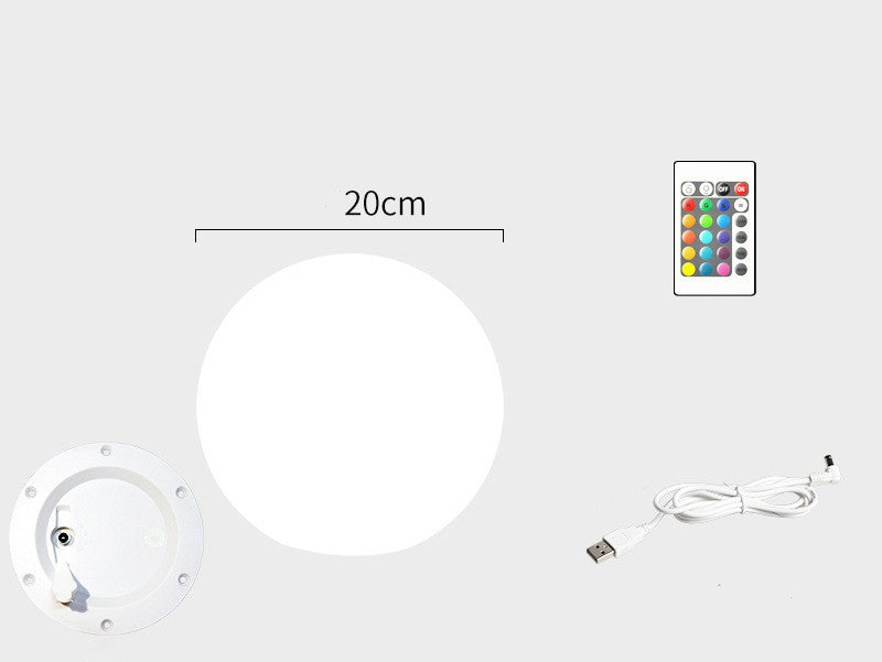 Color-Changing LED Outdoor Light with Remote – Rechargeable 2000mAh Battery