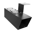 MailBoss® Newspaper Holder – Galvanized Steel Attachment for Post-Mount Mailboxes