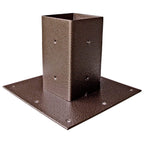 MailBoss Base Plate for Mailbox Post Installation