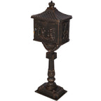 Cast Aluminum Mailbox – Durable Decorative Outdoor Mailbox