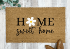 Home Sweet Home Daisy Doormat