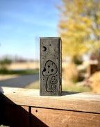 Fungi Solar Tube Lights - Steel Mushroom Lights