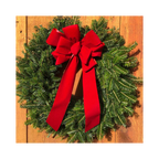 Balsam Fir Wreath W/ Bow